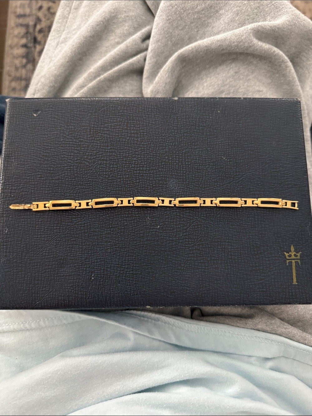 Napier Gold Link Bracelet